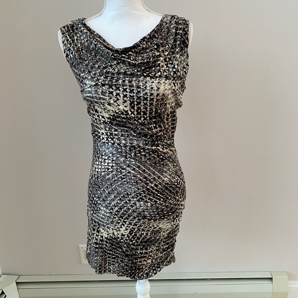 Halston Heritage Fitted Dress
